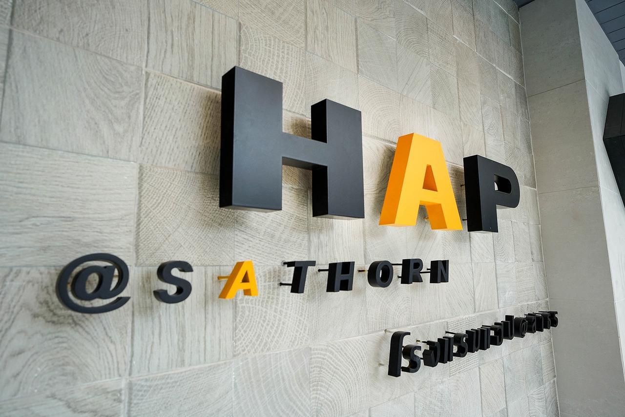 Hap@Sathorn Banguecoque Exterior foto